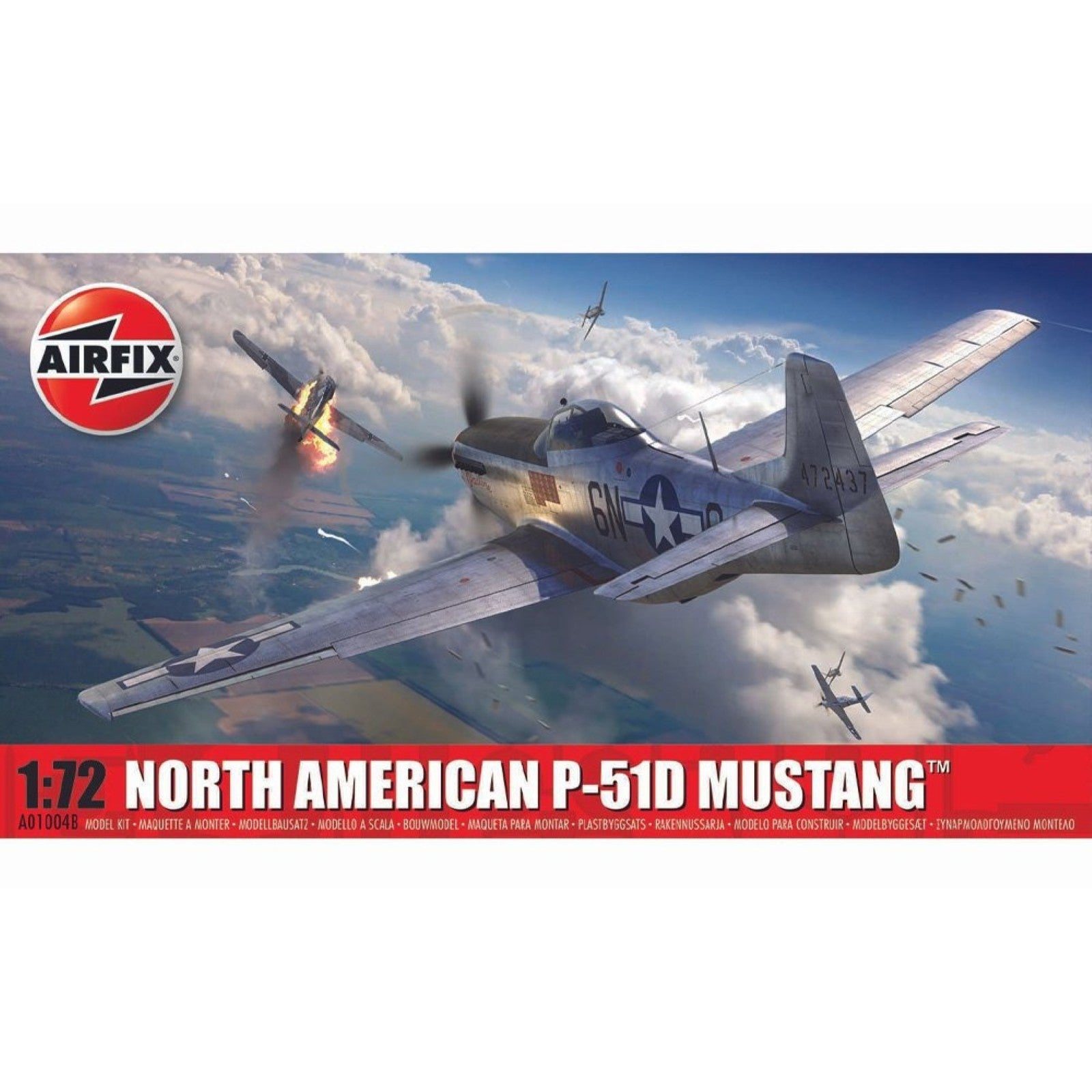 AIRFIX 1/72 NORTH AMERICAN P-51D MUSTANG